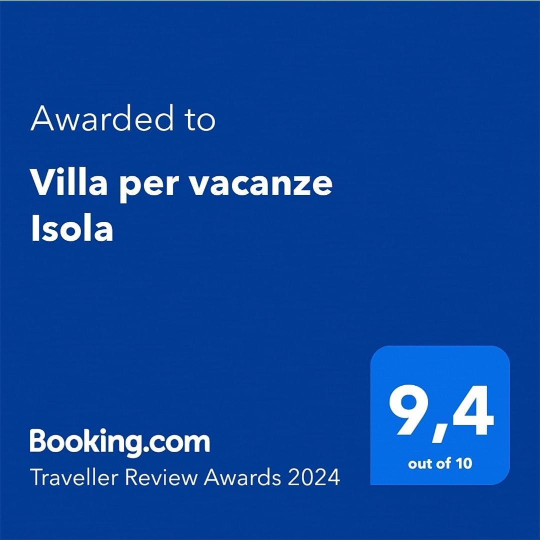 Villa Per Vacanze Isola Fanusa Ngoại thất bức ảnh