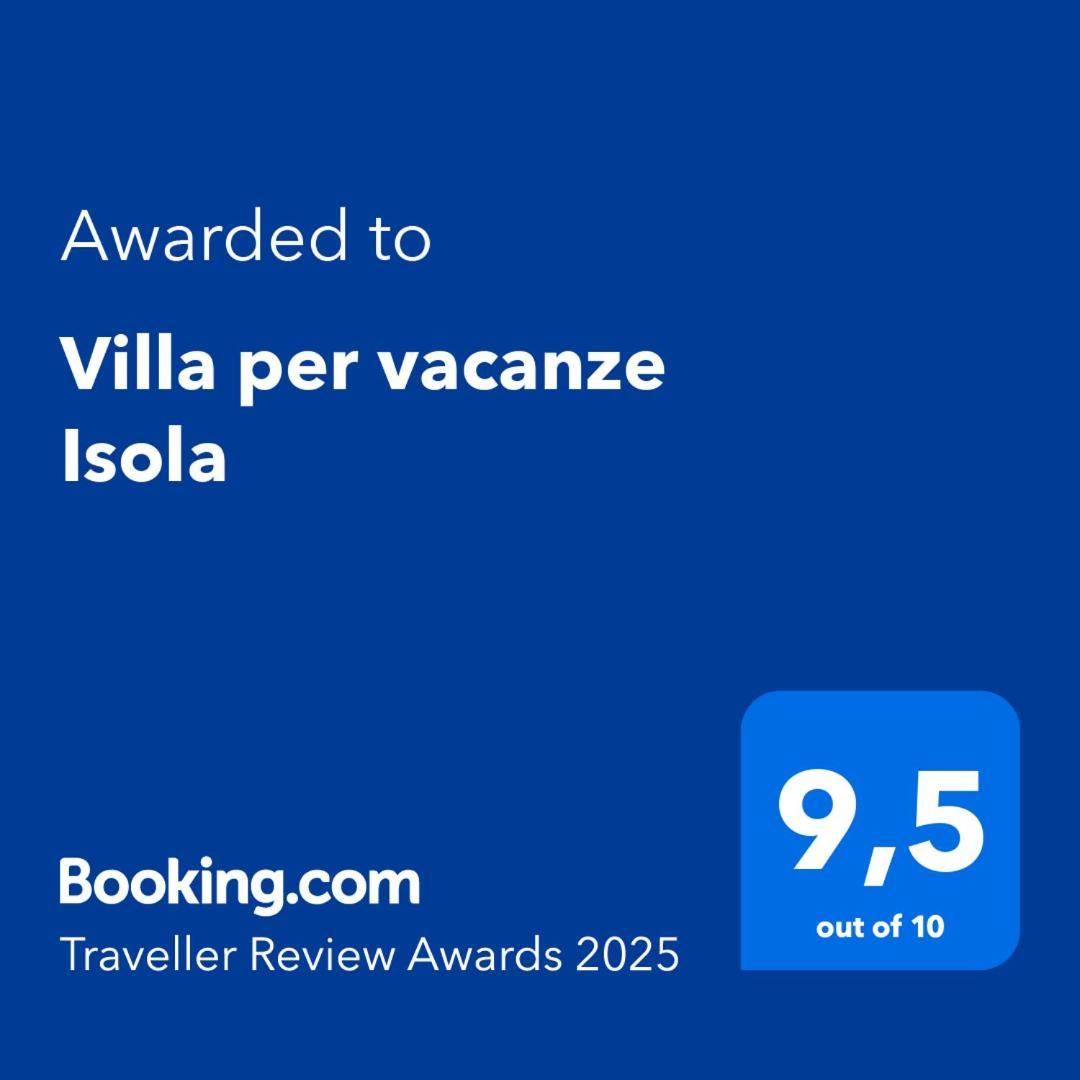 Villa Per Vacanze Isola Fanusa Ngoại thất bức ảnh